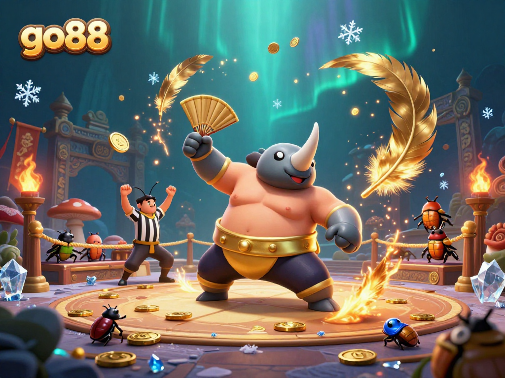 Experience thrilling action with the go88 championship beetle battle in this vibrant casino extravaganza.