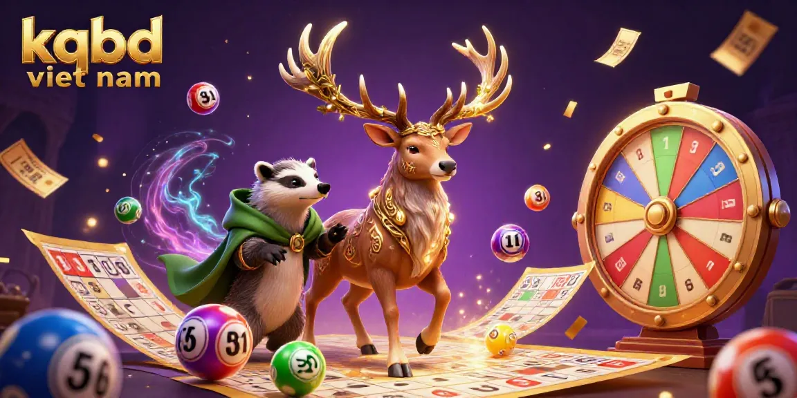Engage with kqbd viet nam and explore vibrant lottery and gambling elements in a dynamic scene.