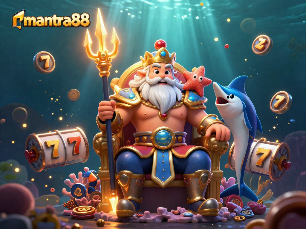 Engage in thrilling gameplay at mantra88 with vibrant slot reels and dynamic jackpot counters in a captivating scene.