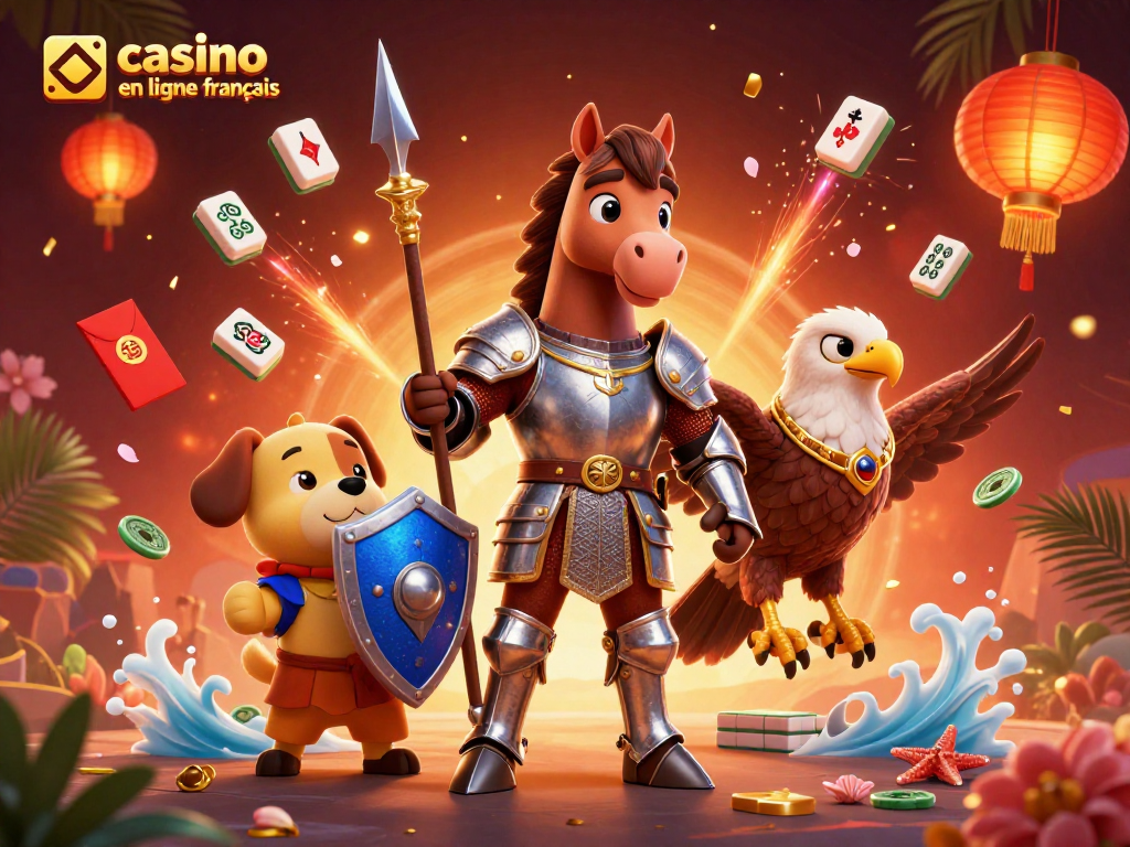 Gagnez aux jeux dans un casino en ligne français grâce à des personnages vivant une aventure dynamique.