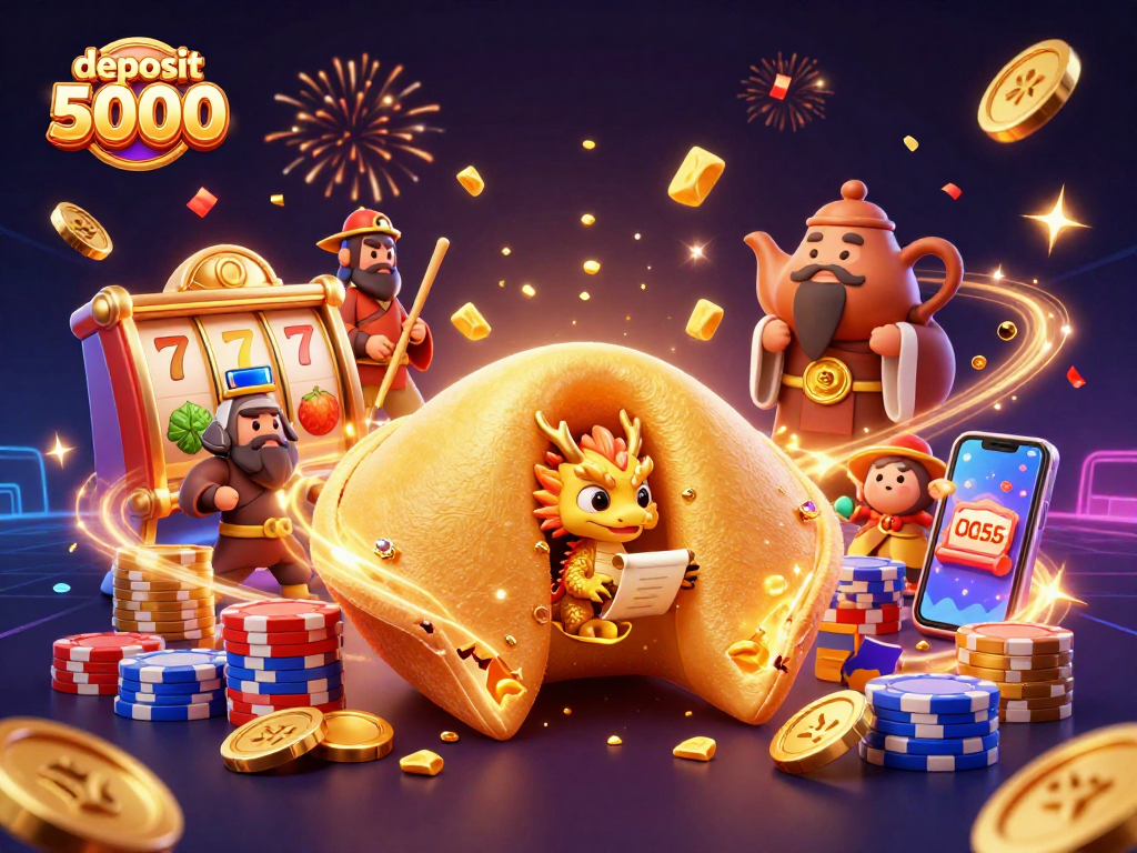 Spin the slot machine reels with a deposit 5000 as you embrace vibrant casino excitement and win big.