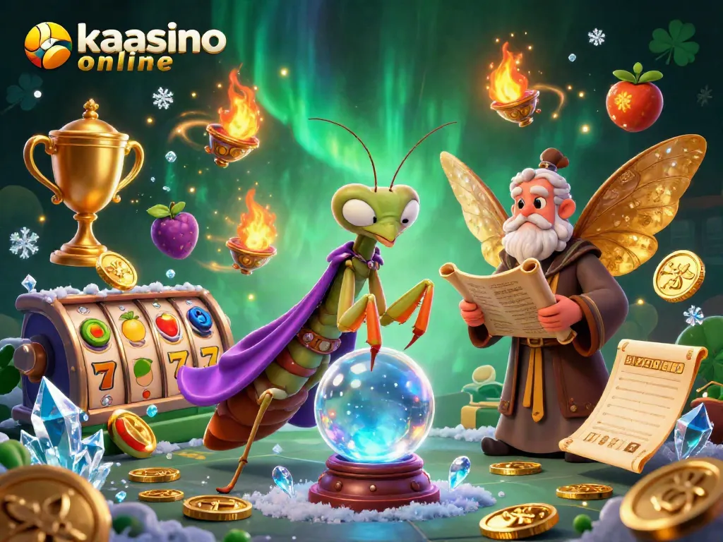 Experience the thrill of gaming with kaasino online in this vibrant, detailed illustration